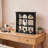 Coffee Mug Display Rack Vintage Wall-Mounted Cup Case Cup Rack