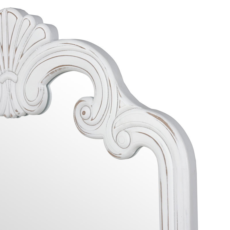 Terry Wall Mirror - White