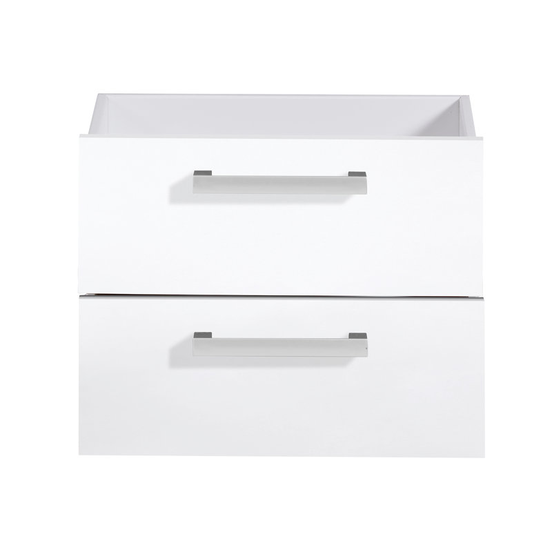 Woolum 42cm Wide 2 -Drawer File Cabinet, White