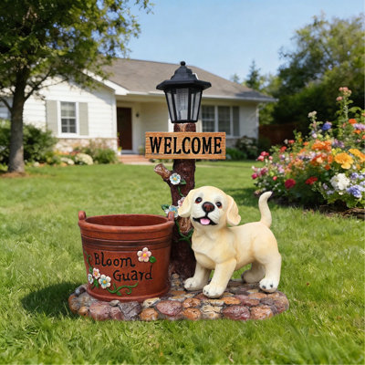 Statue de jardin Labrador