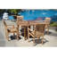Hussey Outdoor 5 - Piece Teak Dining Set