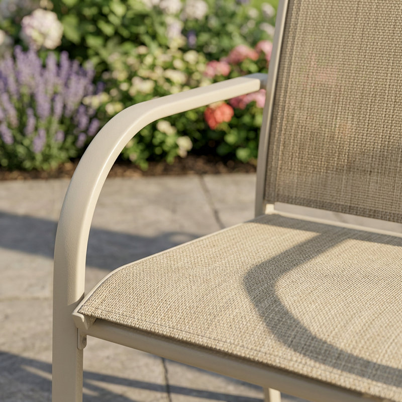 Chaise de salle à manger Rikelme, Sable / coquillage, 4