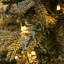 Ensemble d'arbres de Noël artificiels pré-éclairés