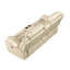 Causeuse inclinable électrique Sensa G00727A-RL avec haut-parleur Bluetooth et ceinture à DEL beige