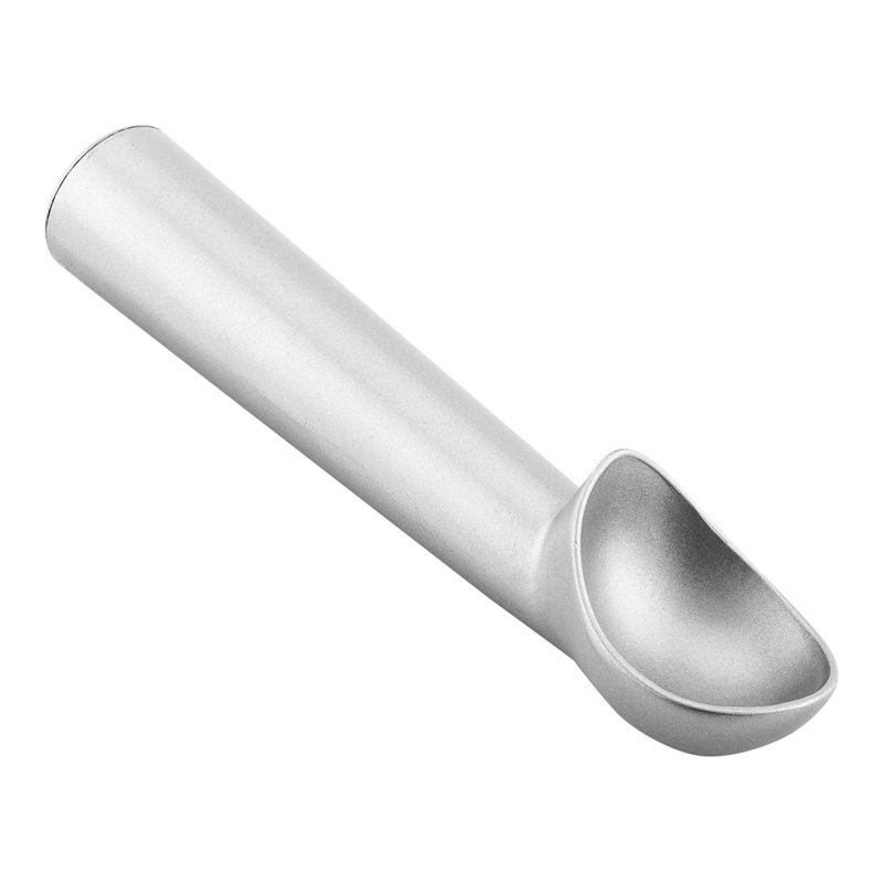 Cuillère à crème glacée en aluminium pour restaurant, Argent