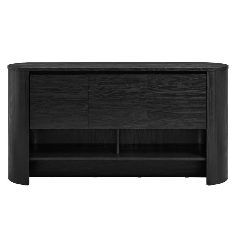 Buffet ovale Duval, Black