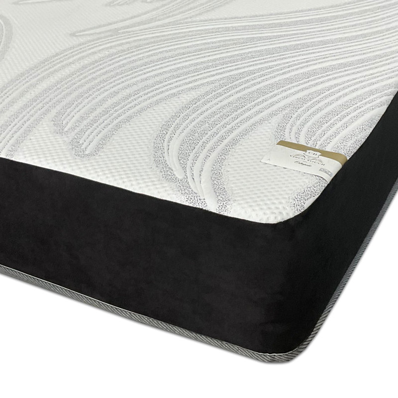 Matelas et sommier moelleux 18 "White Noise Layla, Profil bas, 10", Double TG
