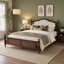 Base de lit tapissier en bois massif-1182776817