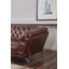 Fauteuil en cuir brun 40 EK8009 40-708409500