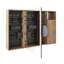 Armoire de toilette 41,7 po avec rangement