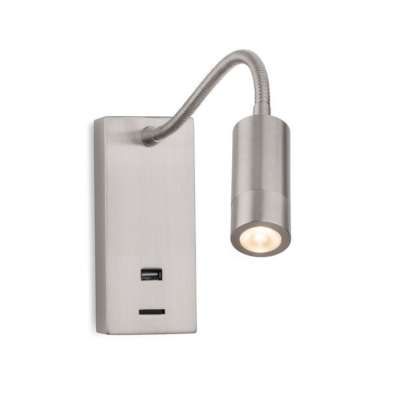 LED Spotlight, Brushed Steel