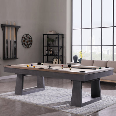 HESTON 8ft Billiard Slate Pool Table