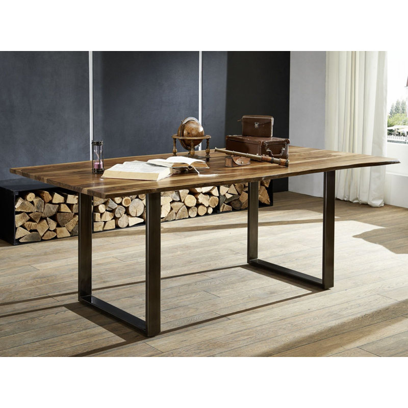 Dining Table, Brown, H76 x L160 x W90cm