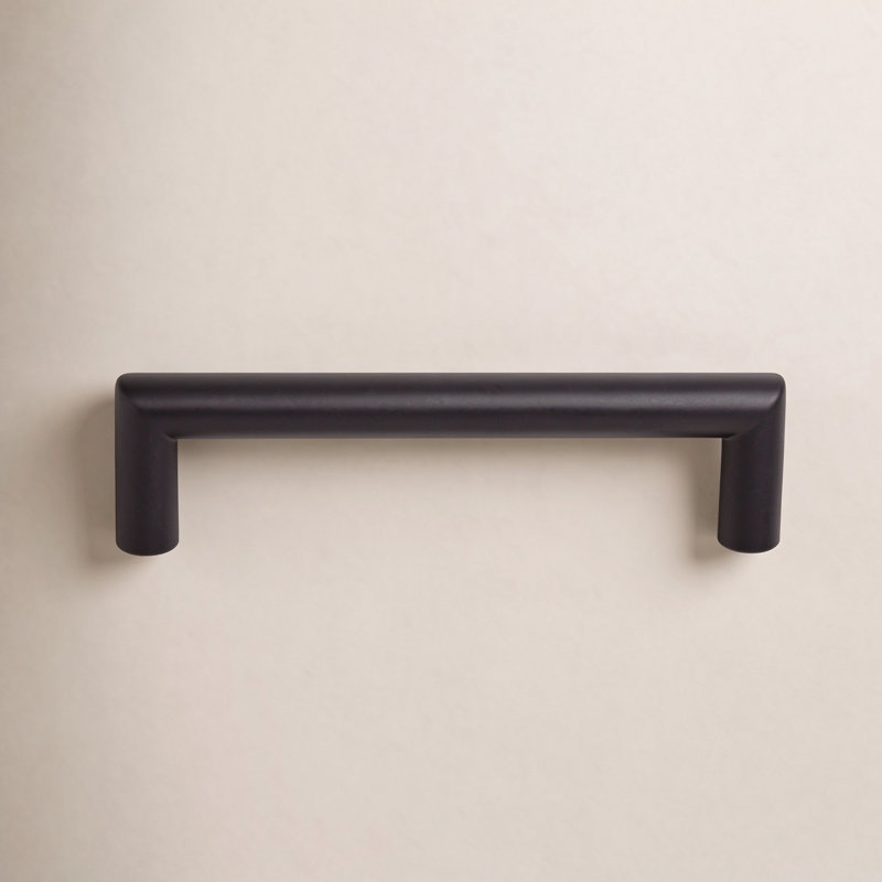 Kinney 12" Center to Center Bar Pull, Pewter Antique, 3 3/4" Center to Center