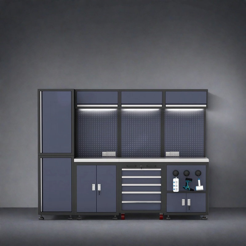 Système de rangement complet pour garage atelier