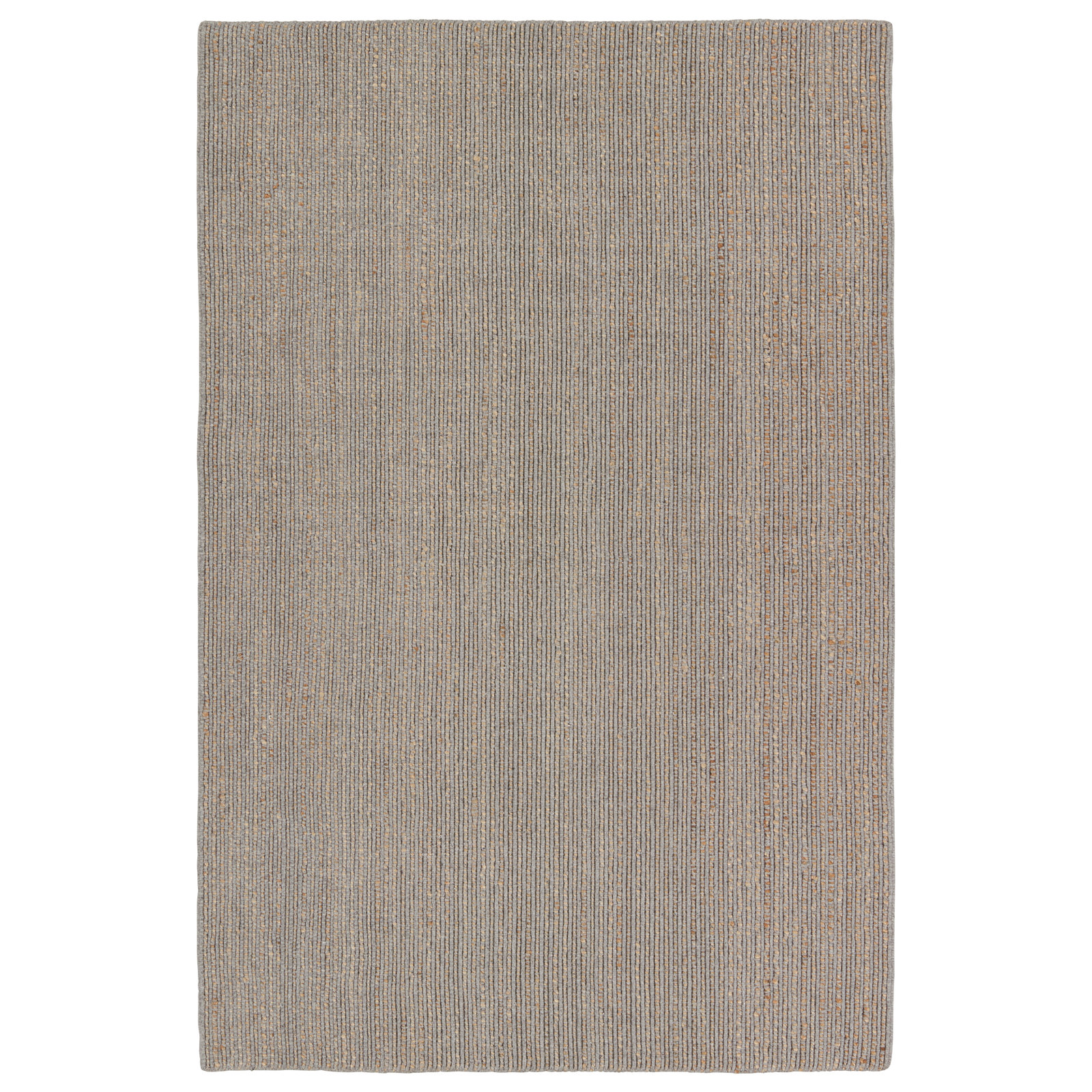 Fransin Handmade Gray/Brown Rug, Rectangle 10' x 14'