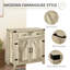 Garde-manger autoportant Enochs avec tablette réglable pour le salon, bois-326914277