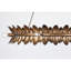 Heiress 8-Light Chandelier in Patinated Bronze by Breegan Jane