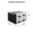 Tower Sera 4 Slice Toaster with 6 Browning and Defrost/Reheat/Cancel Functions, 1800W-94103938