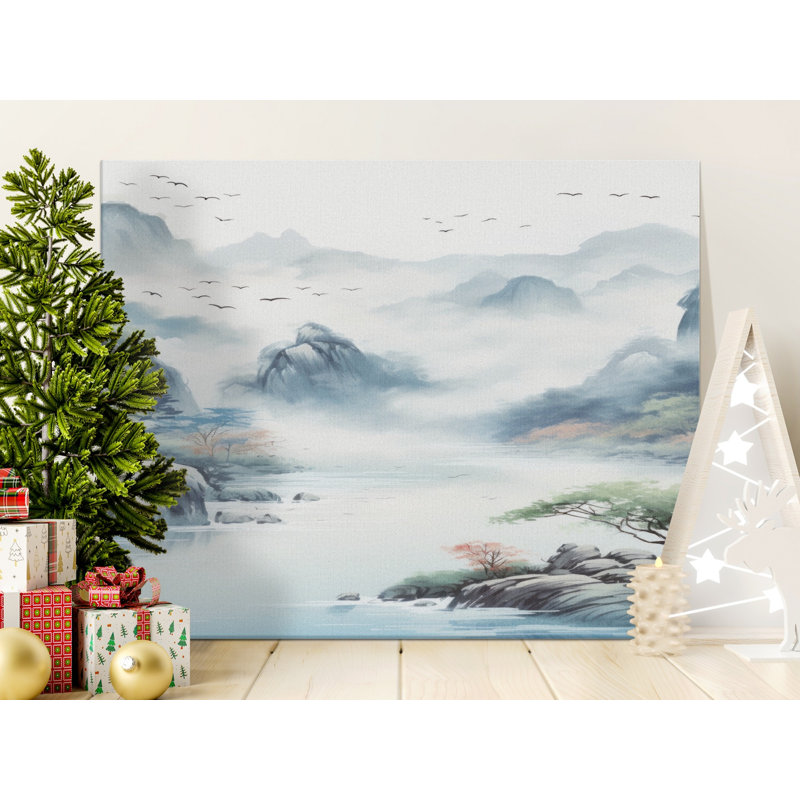 Mori Wrapped Canvas Print Set, 24x18