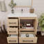 Meuble-lavabo simple 35,4 po avec plateau en acrylique Victoria-98195042