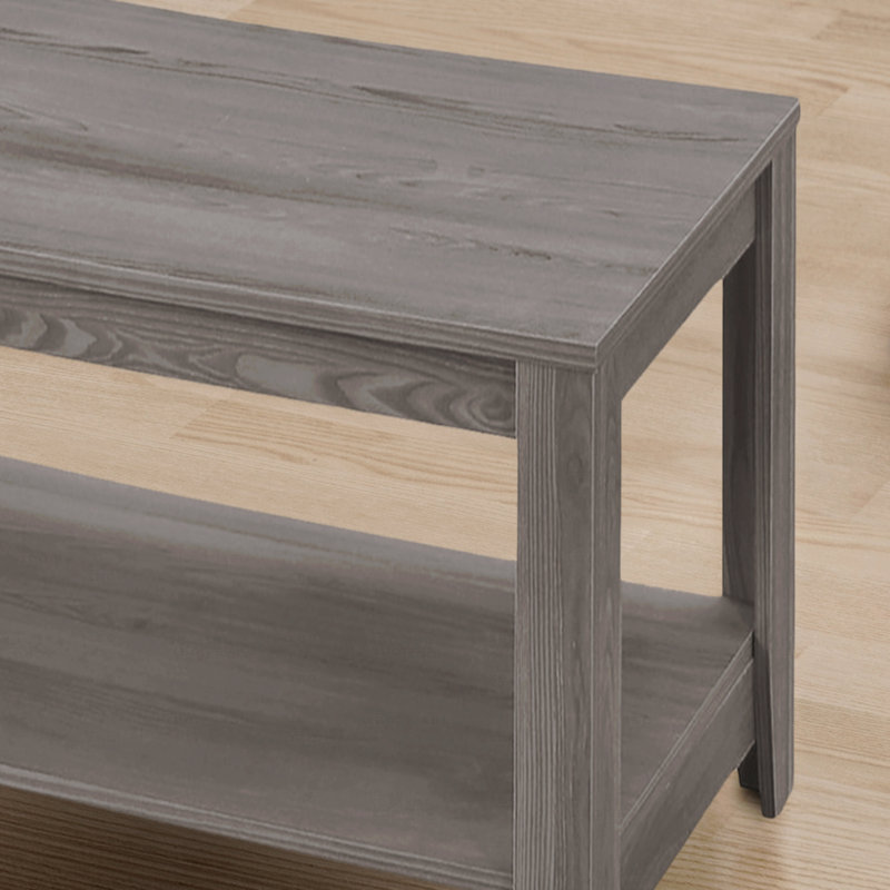 Ensemble de table, ensemble 3 pièces, café, bout, côté, accent, stratifié, transitionnel, Gris