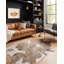 Tapis taupe/champagne Duran-21683944