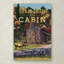 «Cabin» par Kadey, impression sur toile-21651472