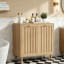 Armoire de rangement pour salle de bain double inclinable pour salle de bain