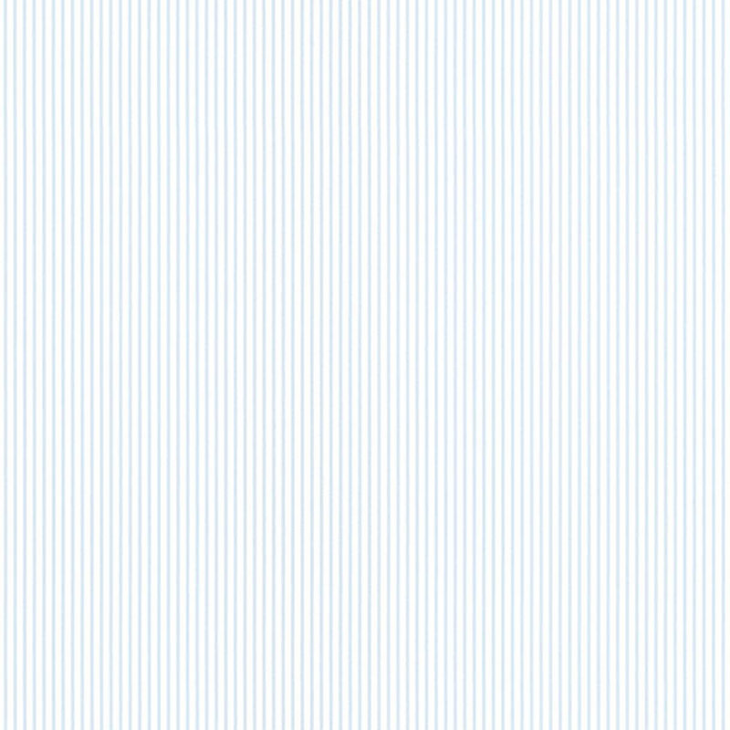Non-Pasted Striped Wallpaper Roll, Light Blue/White