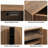 24 Pair Shoe Storage Cabinet with Adjustable Shelves-610655709