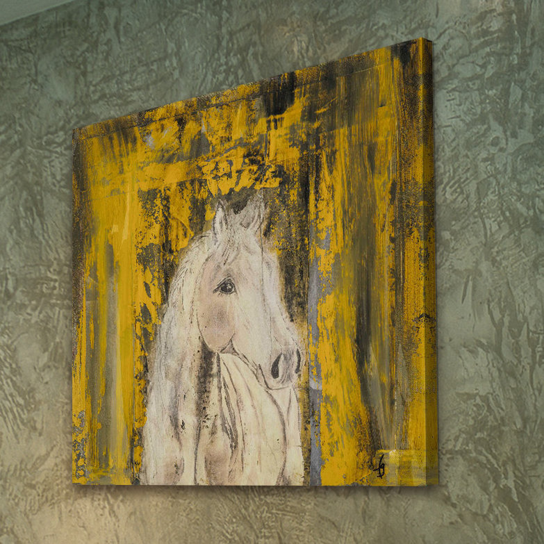 France Gilbert - Wrapped Canvas Painting, 81cm H x 81cm W x 3.81cm D