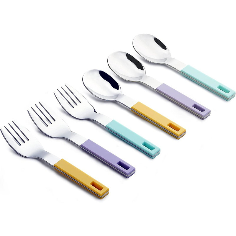 Latitude Run® Stainless Steel Flatware Set - Service for 3