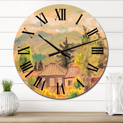 Country 23" Wall Clock