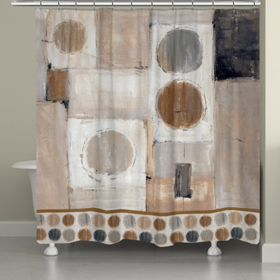 Rideau de douche simple abstract Amandev