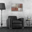 «Homespun Red» par Julia Purinton, art mural en verre acrylique-1709377949