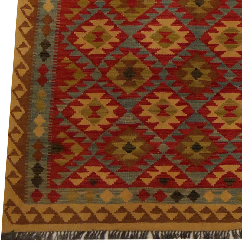 Tapis brun fait à la main Azpeitia
