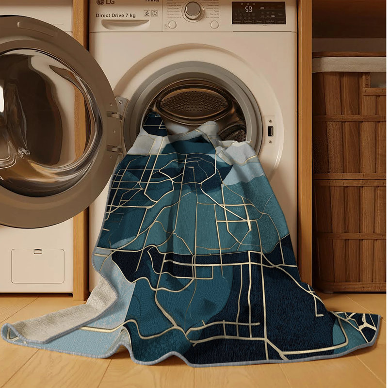 Nova Rays Rug, Square 7'