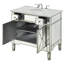 Ensemble de meuble-lavabo de salle de bain simple avec miroir 36 po Sandstrom