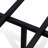 Ingram Full Size Bed with 7 Metal Legs - Lavish Bed in Powder Coating Black Color-1558904666