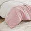 Housse de couette luxueuse en jacquard, conception à blocs de couleurs en polyester, rehaussement de chambre à coucher élégant