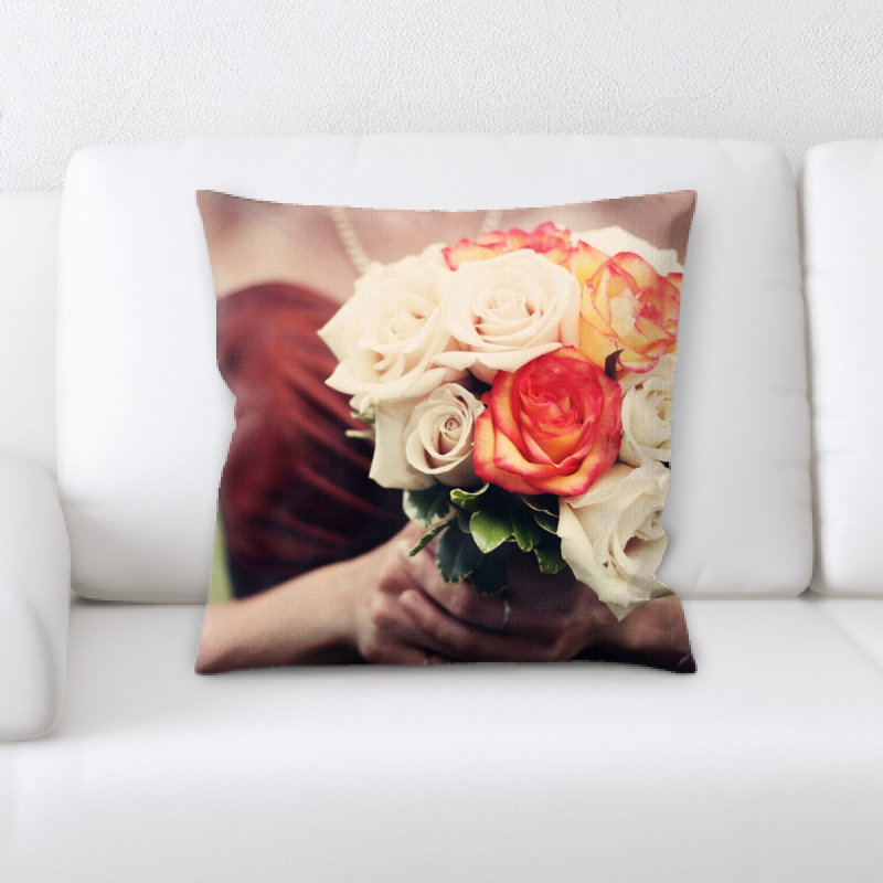 Housse et insert de coussin Bouquet