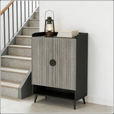 Armoire à chaussures réglable avec panneau de particules E0 durable pour un rangement et une organisation efficaces