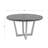 Teak Round Solid Wood Base Dining Table