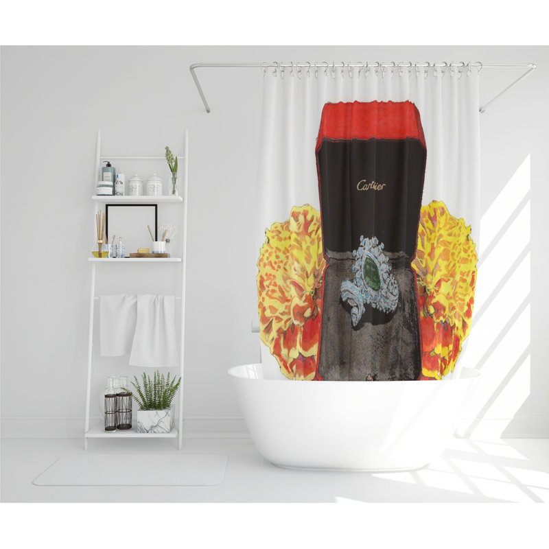 Quarterman Polyester Shower Curtain Set