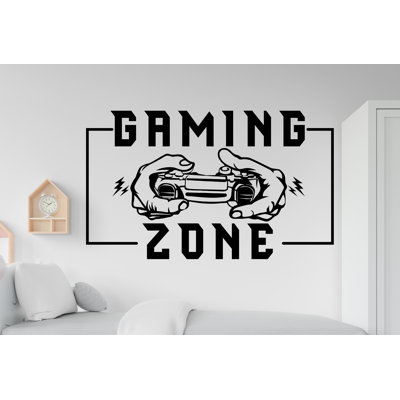 Adhésif décoratif jeu vidéo Gamer Zone