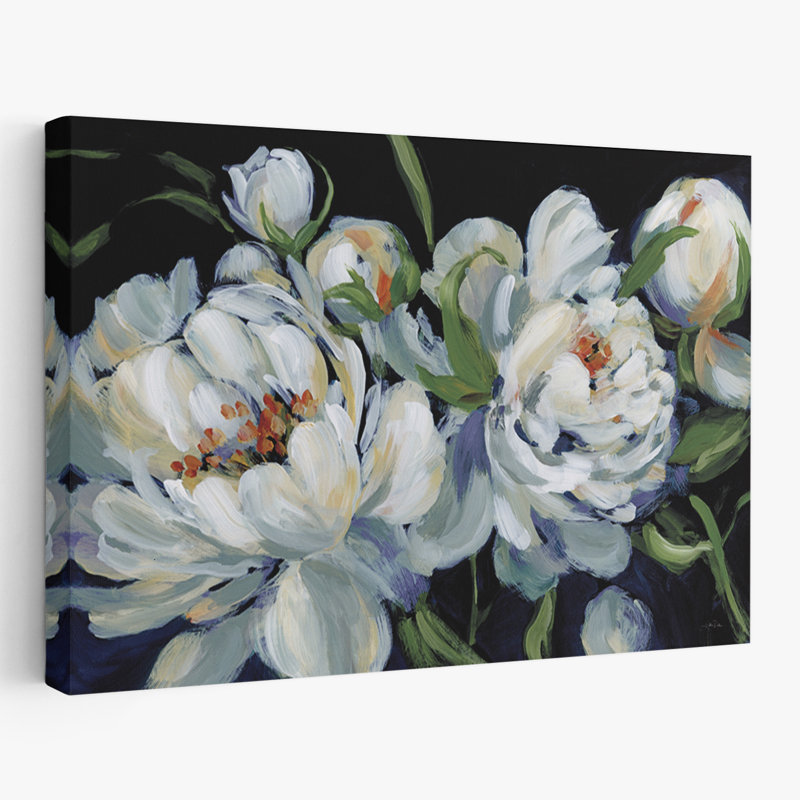 Floral - Pivoine Saison I, H 16 po x l 24 po