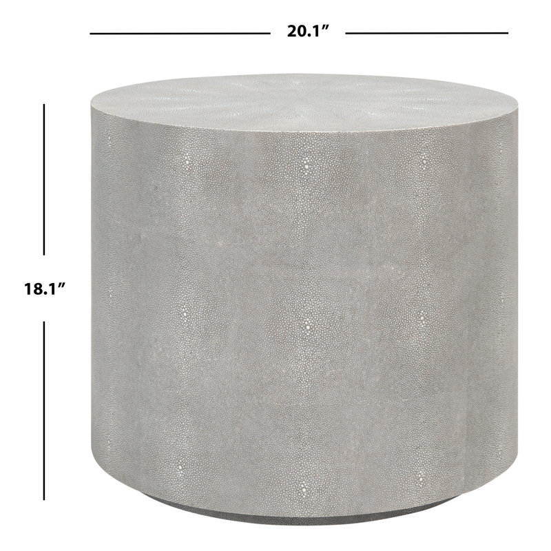 Medici End Table, Gray