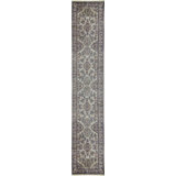 Hand-Knotted High-Quality Camel and Cream Runner