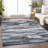 Premium Machine Washable Prisco Gray Rug-934398527